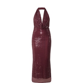 Nola Plunge Sequin Dress