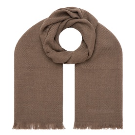 Herringbone Fringed Scarf