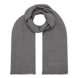 Herringbone Fringed Scarf