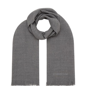 Herringbone Fringed Scarf