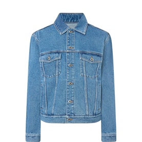 Anagram Logo Denim Jacket