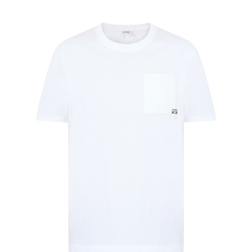 Anagram Logo Chest Pocket T-Shirt