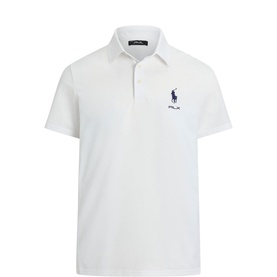 Pony Logo Tailored Performance Polo Shirt