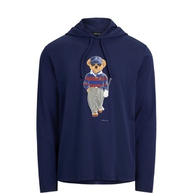 Golf Polo Bear Logo Hooded T-Shirt