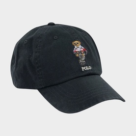 Polo Bear Logo Twill Ball Cap