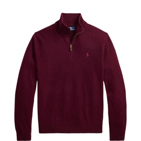 Polo Player Half-Zip Sweater