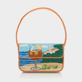 Tommy Sunset Spritz Beaded Shoulder Bag