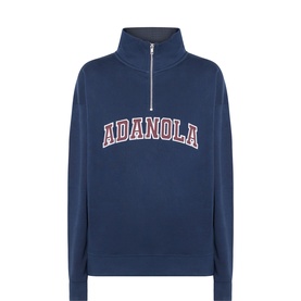 Varsity Logo Half-Zip Sweatshirt