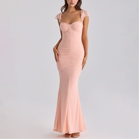 Antonella Ruched Silhouette Dress