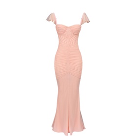 Antonella Ruched Silhouette Dress