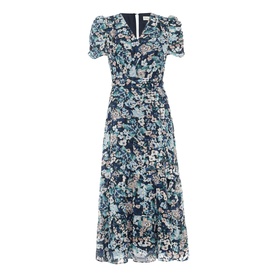 Azalea Floral Flared Dress