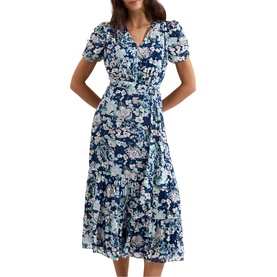 Azalea Floral Flared Dress