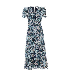Azalea Floral Flared Dress
