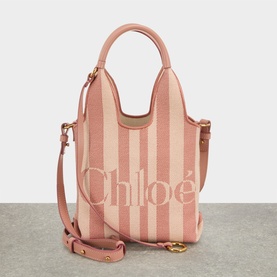 Striped Mini Tote Bag