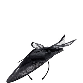 Double Bow Disc Fascinator