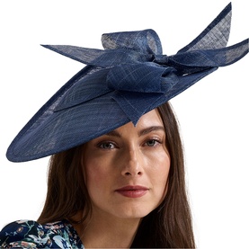 Double Bow Disc Fascinator
