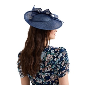 Double Bow Disc Fascinator