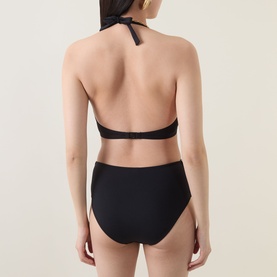 Cycle Cut-Out High-Rise Bikini Briefs