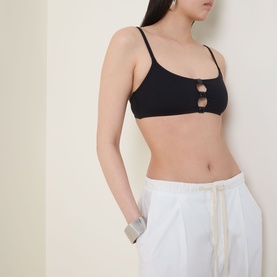 Bloom Cut-Out Bikini Top