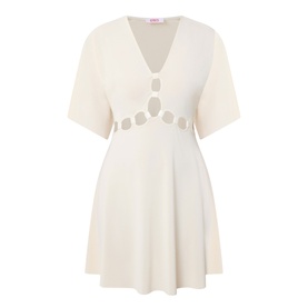 Connection Cut-Out Beach Dress