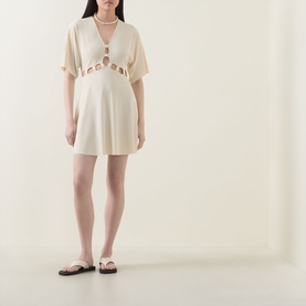 Connection Cut-Out Beach Dress