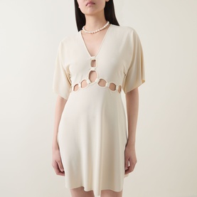 Connection Cut-Out Beach Dress