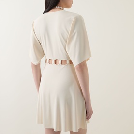 Connection Cut-Out Beach Dress