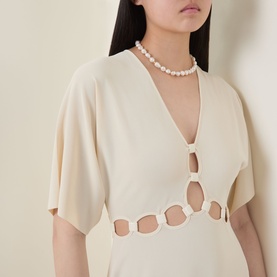 Connection Cut-Out Beach Dress