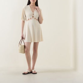 Connection Cut-Out Beach Dress