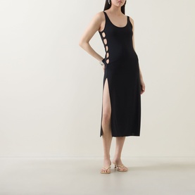 Ellipse Cut-Out Beach Dress