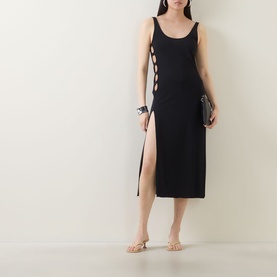 Ellipse Cut-Out Beach Dress
