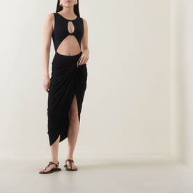 Pool Cut-Out One-Piece Swimsuit
