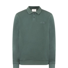 Script Logo Polo Sweater