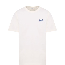 Caf&eacute; Graphic Logo T-Shirt