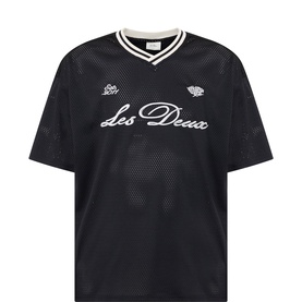 Logo Mesh Jersey T-Shirt
