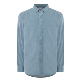 Levis Reg Shirt in Stormy Sea, long-sleeve cotton casual shirt with button-down collar and chest logo detail