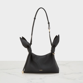 Scarf Mini Leather Shoulder Bag