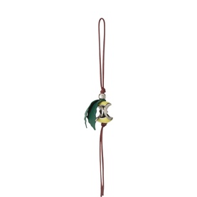 Apple Charm Keyring