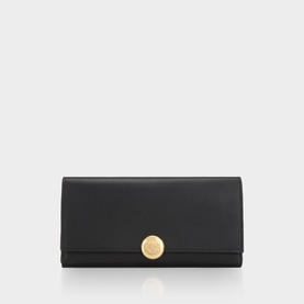 Pebble Logo Continental Wallet