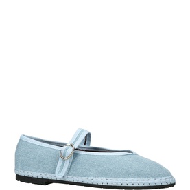 Pierre Light Denim Ballet Flats