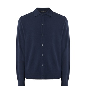 Cashmere Knitted Polo Shirt