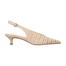Alenna Woven Slingback Heels