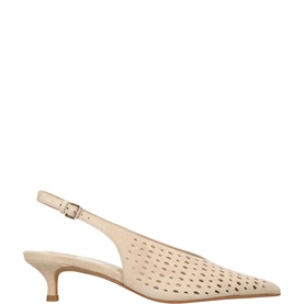 Alenna Woven Slingback Heels