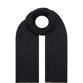 Solid Eyelash Fringed Scarf