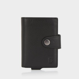 Leather Logo Bifold Cardholder