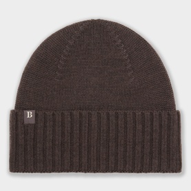 Merino Logo Badge Beanie Hat