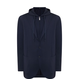 Hybrid Single-Breasted Blazer