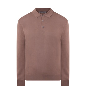 Merino Knitted Polo Shirt
