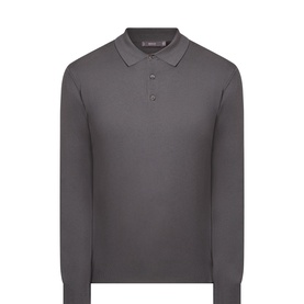 Merino Knitted Polo Shirt