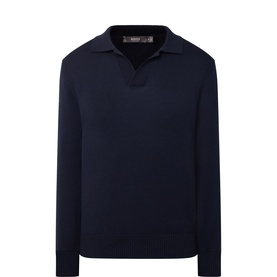 Merino Knitted Polo Shirt